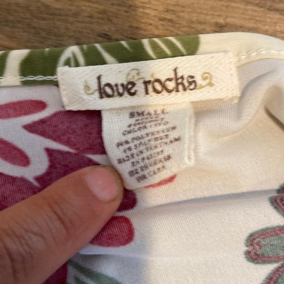 Love Rocks Floral Boho Wrap Dress 💕☮️​ - Picture 6 of 6